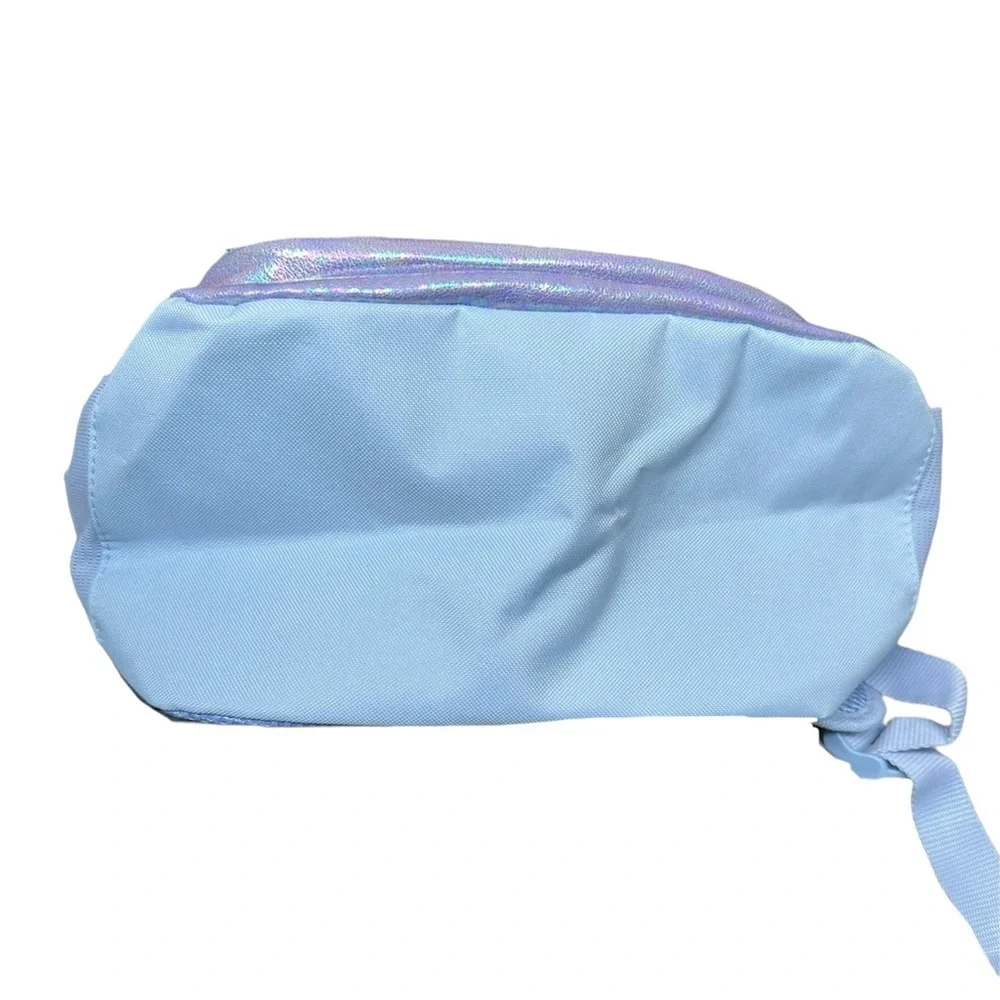 More Than Magic Girls Mother-of-Pearl Backpack Blue Pink NWT